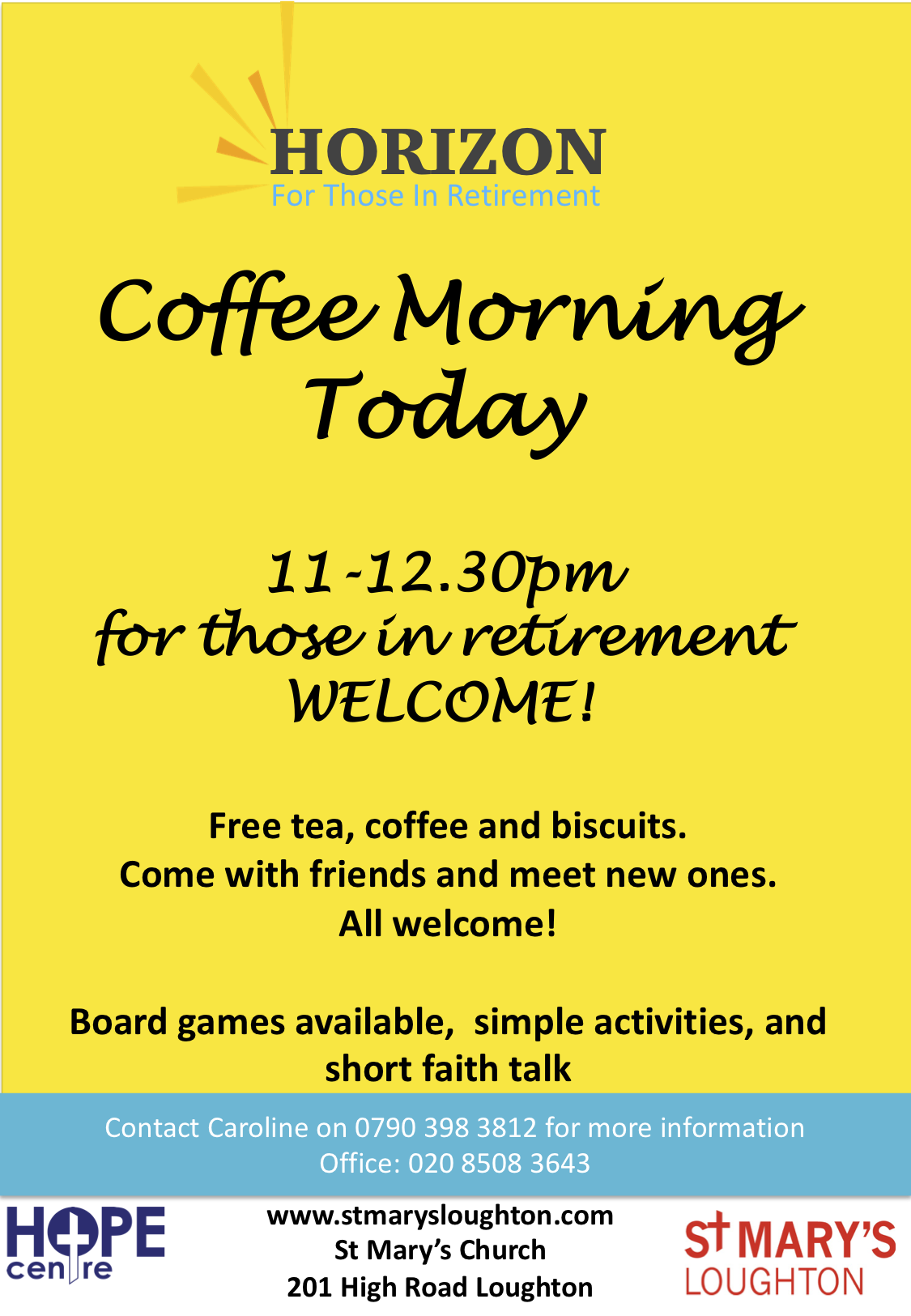 coffee morning poster1