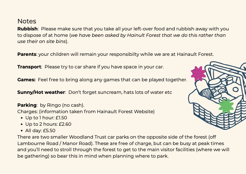 Picnic postcard 2
