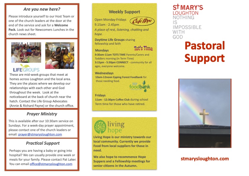 Pastoral Leaflet July 2025 pag